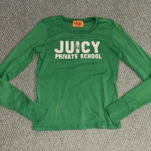Rare y2k juicy private school long sleeve